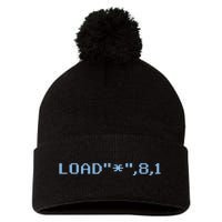 Retro Gamer C64 Gaming Pom Pom 12in Knit Beanie