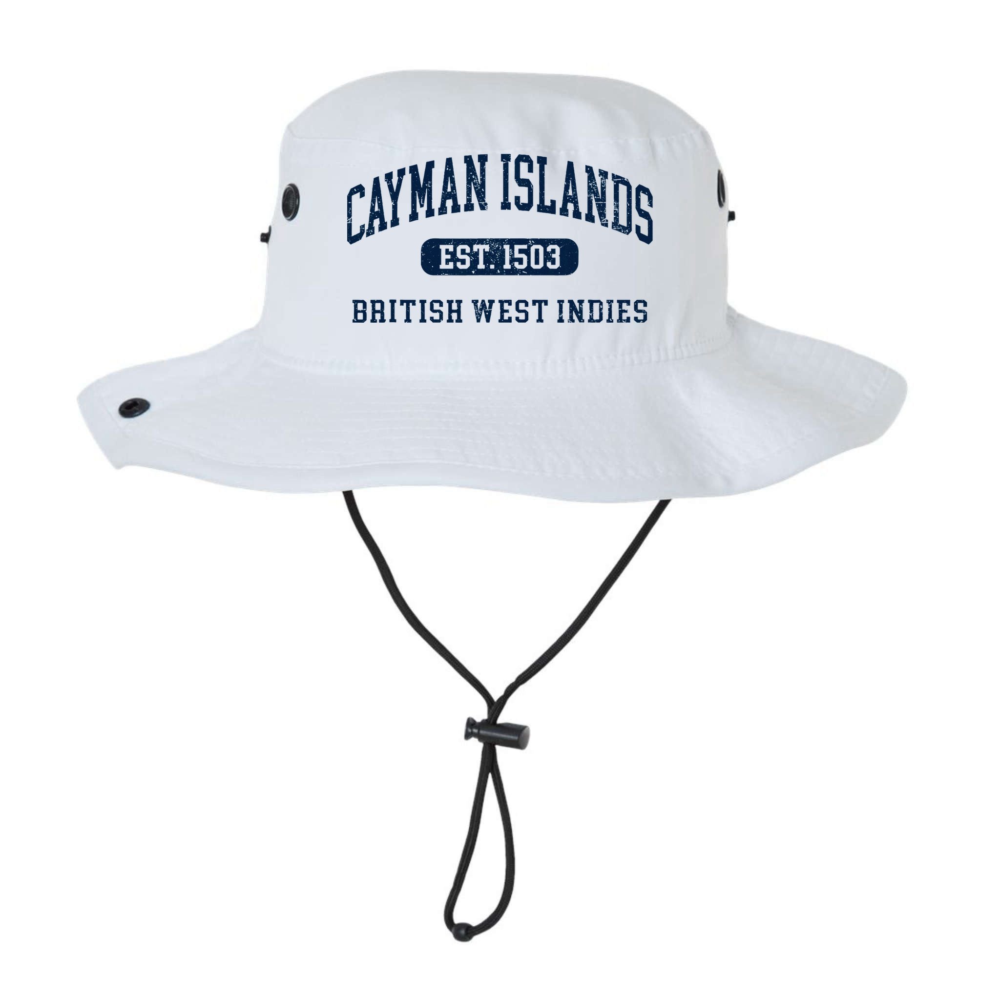 Retro Grand Cayman Islands 1503 Vintage Vacation Souvenir Bucket Hat