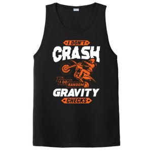 Random Gravity Checks Motocross Dirt Bike PosiCharge Competitor Tank