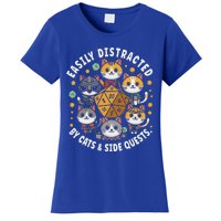 Rpg Gamer Cats Easily Distracted Side Quests Women's T-Shirt