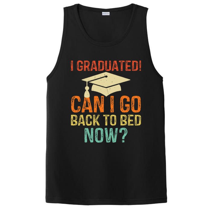 Retro Graduation Can I Go Back To Bed Now College Gift PosiCharge Competitor Tank