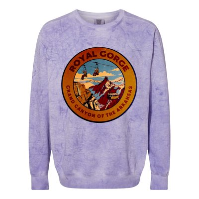 Royal Gorge Colorado Colorblast Crewneck Sweatshirt