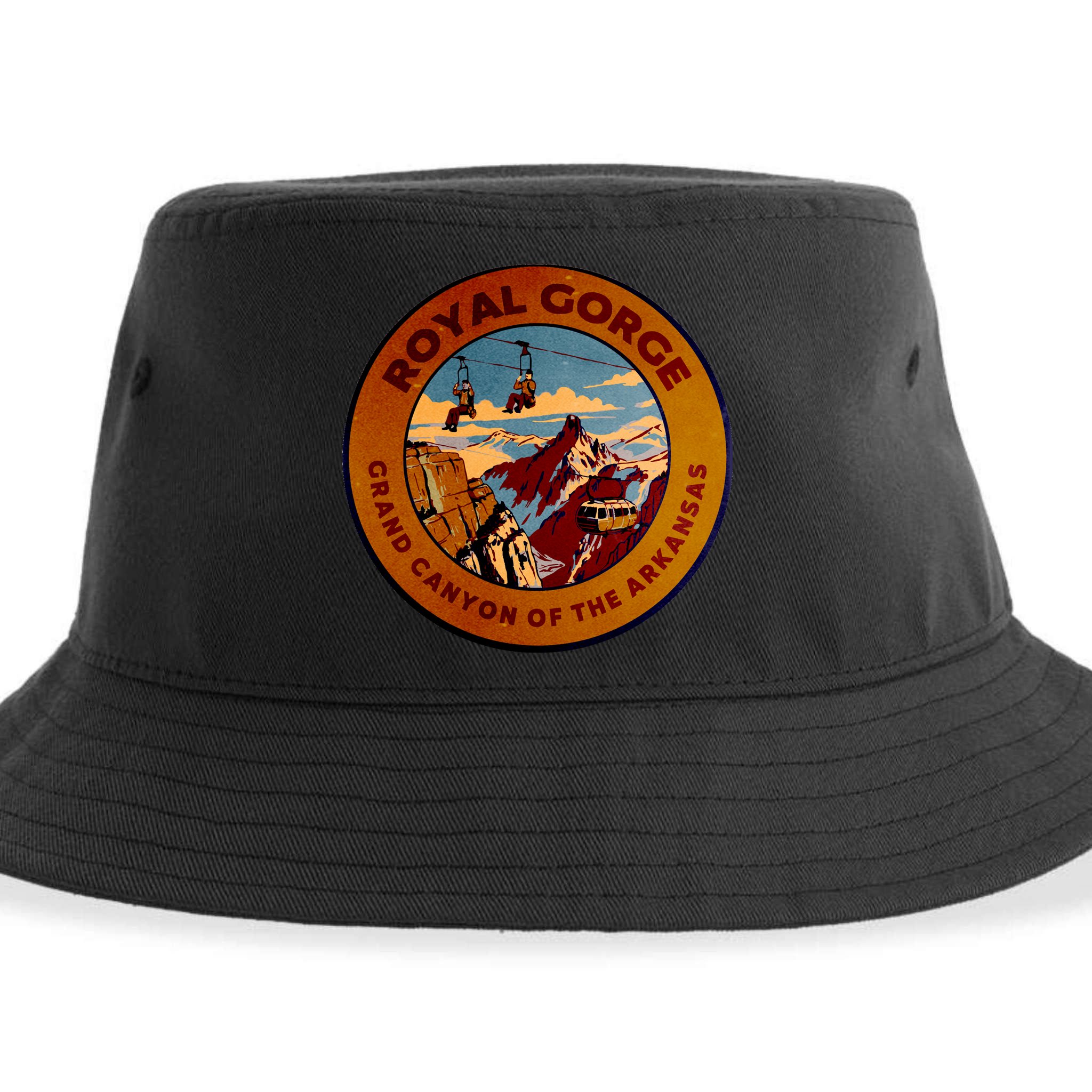 Royal Gorge Colorado Sustainable Bucket Hat