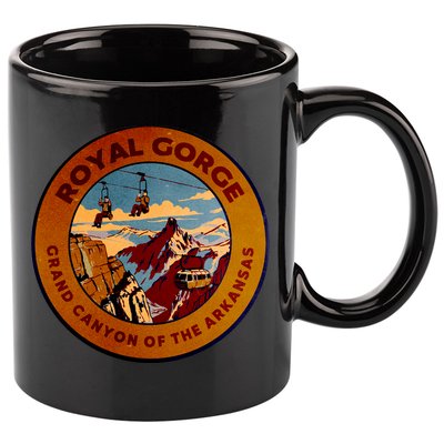 Royal Gorge Colorado 11oz C Handle Ceramic Mug