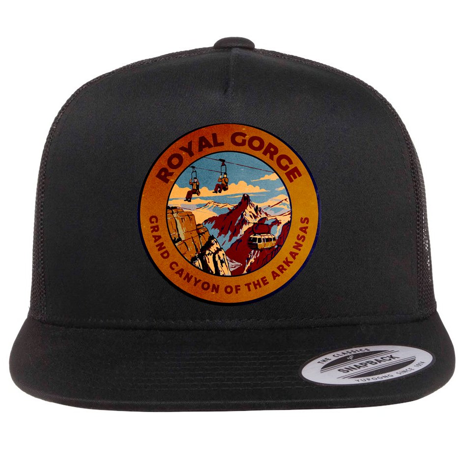 Royal Gorge Colorado Flat Bill Trucker Hat