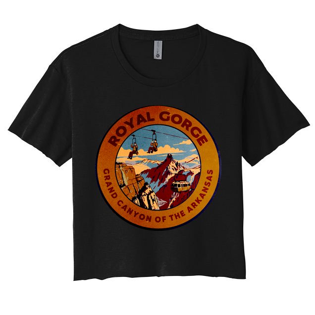 Royal Gorge Colorado Crop Top