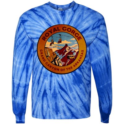 Royal Gorge Colorado Tie-Dye Long Sleeve Shirt