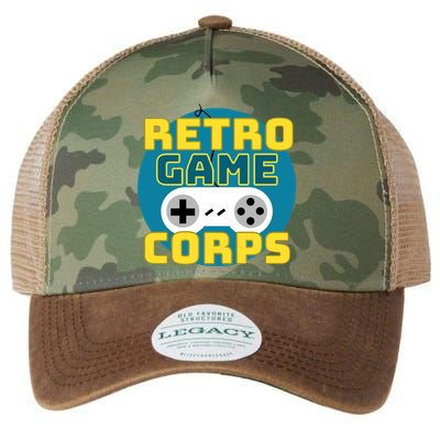 Retro Game Corps Legacy Tie Dye Trucker Hat