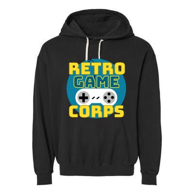 Retro Game Corps Garment-Dyed Fleece Hoodie