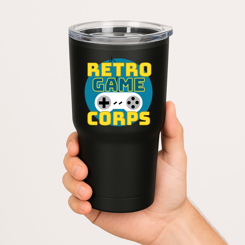 Retro Game Corps Tumbler