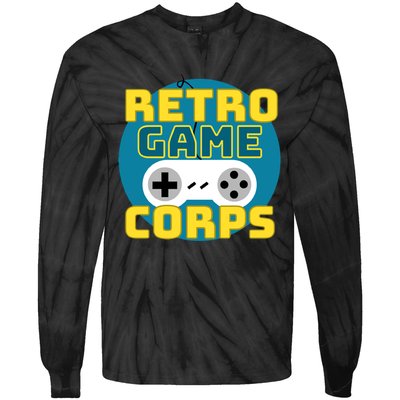 Retro Game Corps Tie-Dye Long Sleeve Shirt