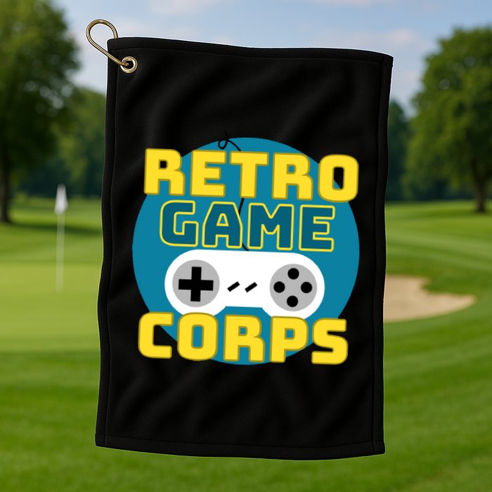 Retro Game Corps Golf Towel