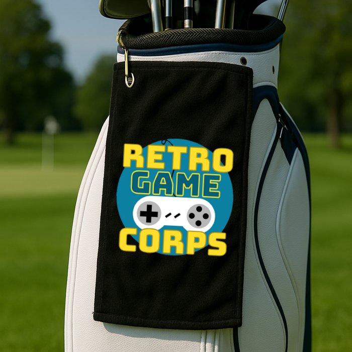 Retro Game Corps Golf Towel