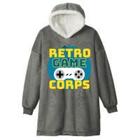 Retro Game Corps Hooded Wearable Blanket