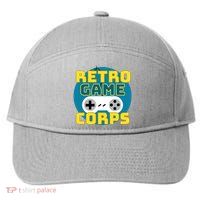 Retro Game Corps 7-Panel Snapback Hat