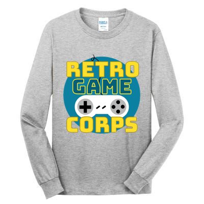 Retro Game Corps Tall Long Sleeve T-Shirt