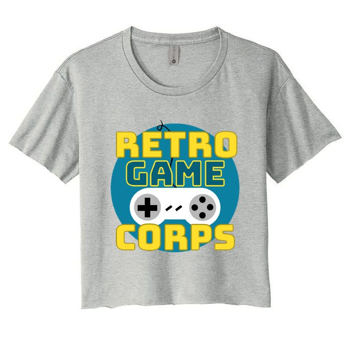 Retro Game Corps Crop Top