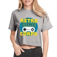 Retro Game Corps Crop Top