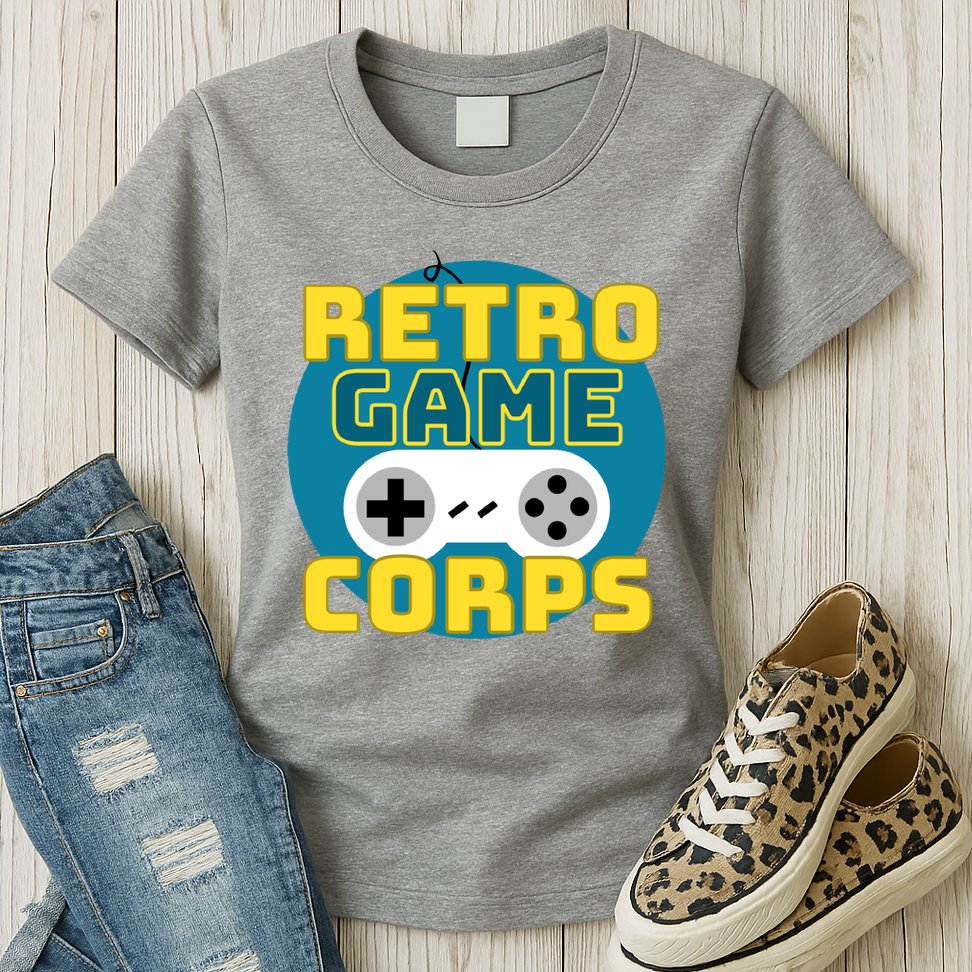 Retro Game Corps Womens T-Shirt