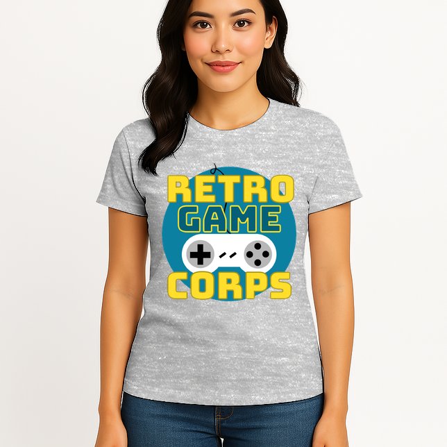 Retro Game Corps Womens T-Shirt