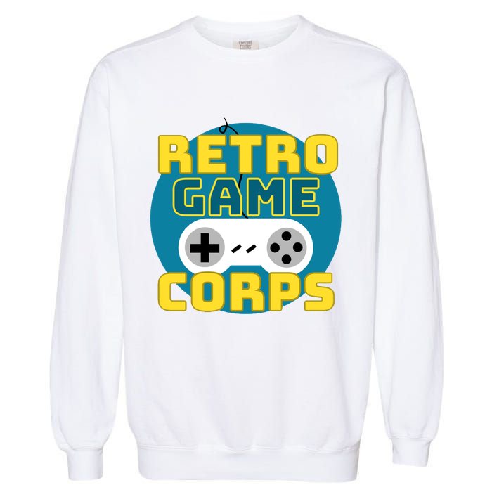 Retro Game Corps Garment-Dyed Sweatshirt