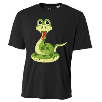 Reptile Gift Cute Snake Cooling Performance Crew T-Shirt