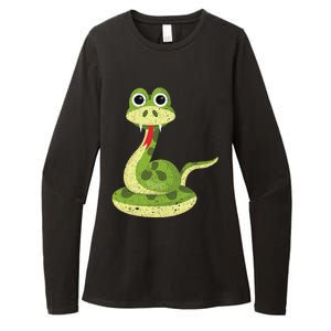 Reptile Gift Cute Snake Womens CVC Long Sleeve Shirt