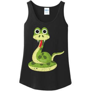 Reptile Gift Cute Snake Ladies Essential Tank