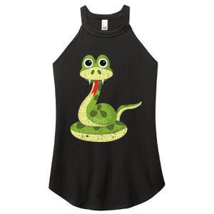 Reptile Gift Cute Snake Women's Perfect Tri Rocker Tank