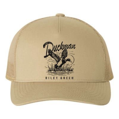 Riley Green Country Music Singer Duckman Yupoong Adult 5-Panel Trucker Hat