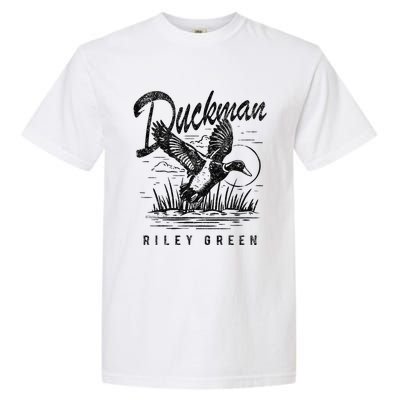 Riley Green Country Music Singer Duckman Garment-Dyed Heavyweight T-Shirt