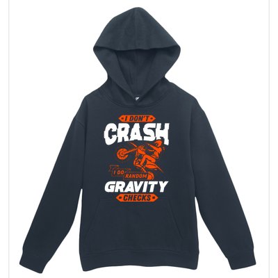 Random Gravity Checks Motocross Dirt Bike Urban Pullover Hoodie