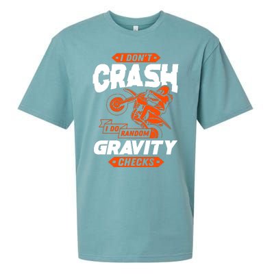 Random Gravity Checks Motocross Dirt Bike Sueded Cloud Jersey T-Shirt