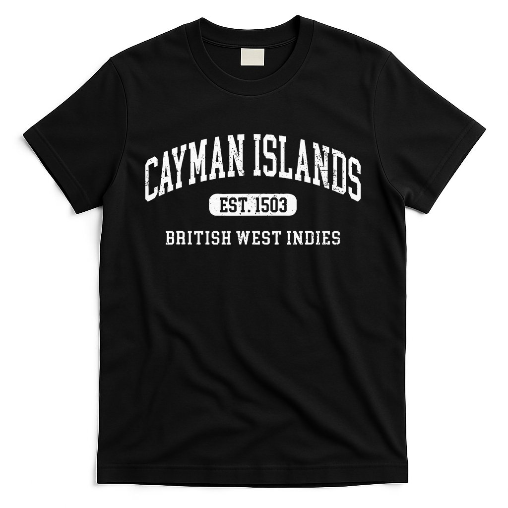 Retro Grand Cayman Islands 1503 Vintage Vacation Souvenir T-Shirt