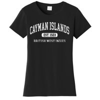 Retro Grand Cayman Islands 1503 Vintage Vacation Souvenir Women's T-Shirt