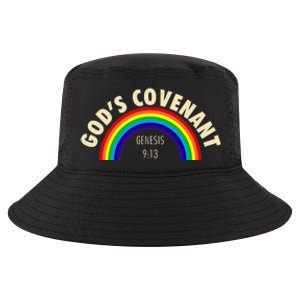 Rainbow Gods Covenant 913 Bible Christian Lover Cool Comfort Performance Bucket Hat