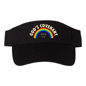 Rainbow Gods Covenant 913 Bible Christian Lover Valucap Bio-Washed Visor