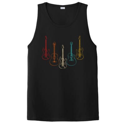 Retro Guitar Cute Gift PosiCharge Competitor Tank