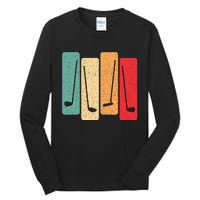 Retro Golf Club Vintage Golf Lover Golfer Tall Long Sleeve T-Shirt