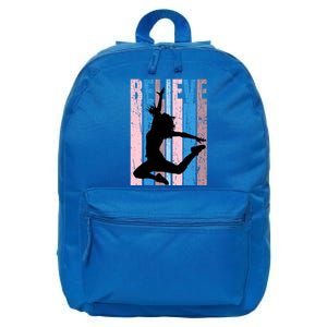 Retro Girls Dance Dancing Dancer Modern Dance Teacher Cool Gift 16 in Basic Backpack