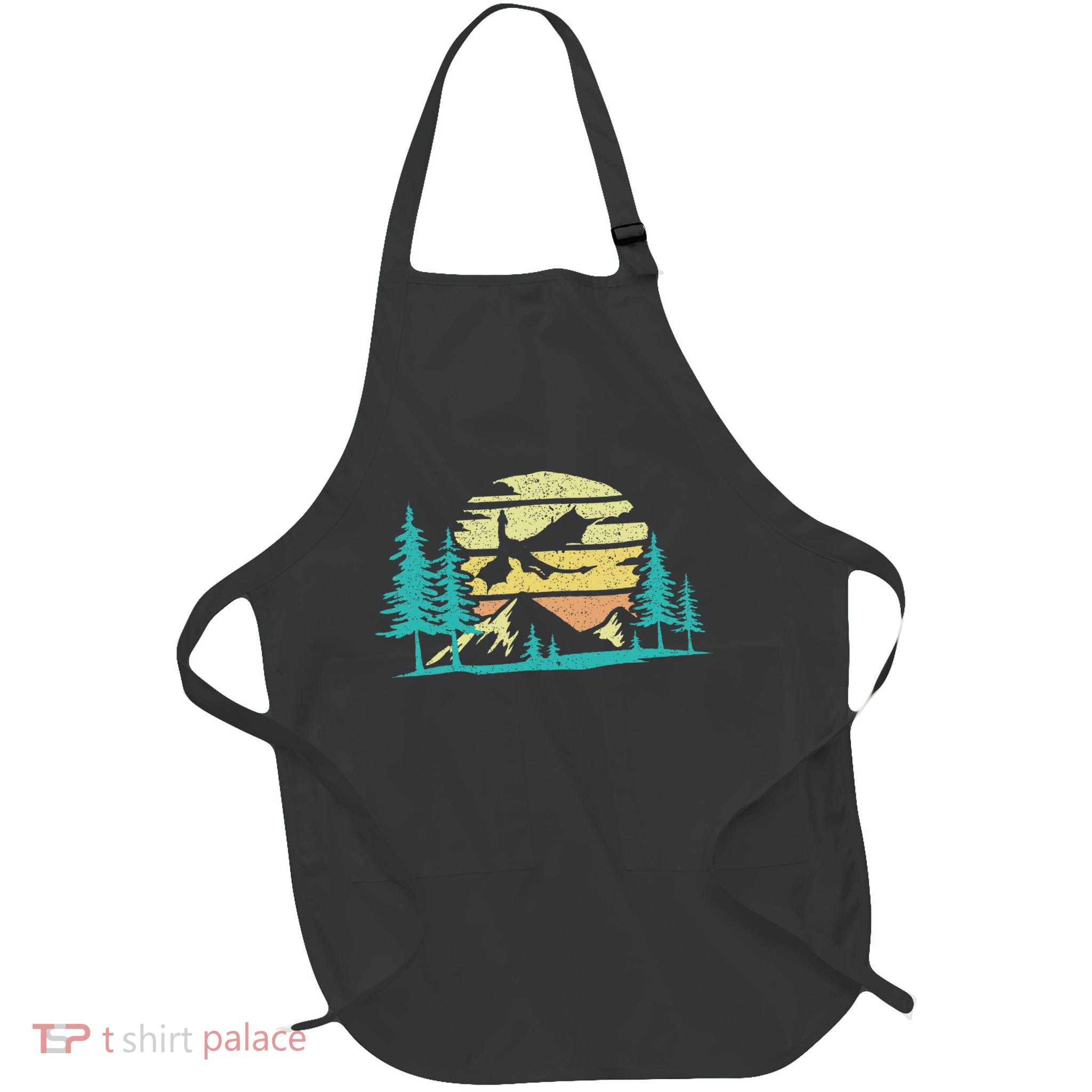 Rpg Gaming D20 Tabletop Games Funny Rpg Gamer Full-Length Apron With Pockets