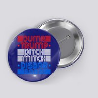 Retro Graphic Dump Trump Ditch Mitch Disbar Barr Funny Tee Gift Button