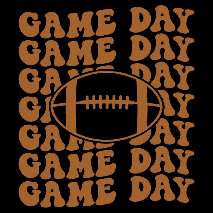 Retro Game Day American Football Lovers Mom Player Cooling Performance Crew T-Shirt