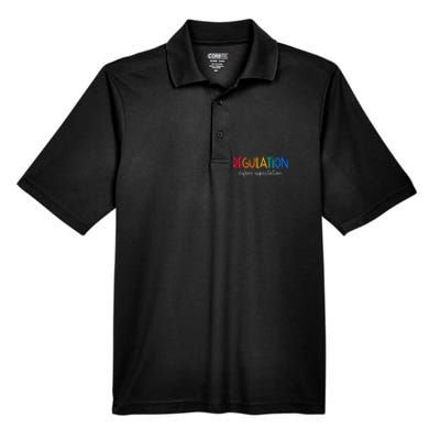 Retro Groovy Daddy Matching Family 1st Birthday Party Men's Origin Performance Pique Polo