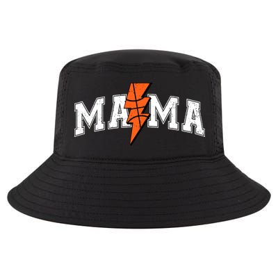 Retro Game Day Basketball Mama Mom Sport Lover Cool Comfort Performance Bucket Hat