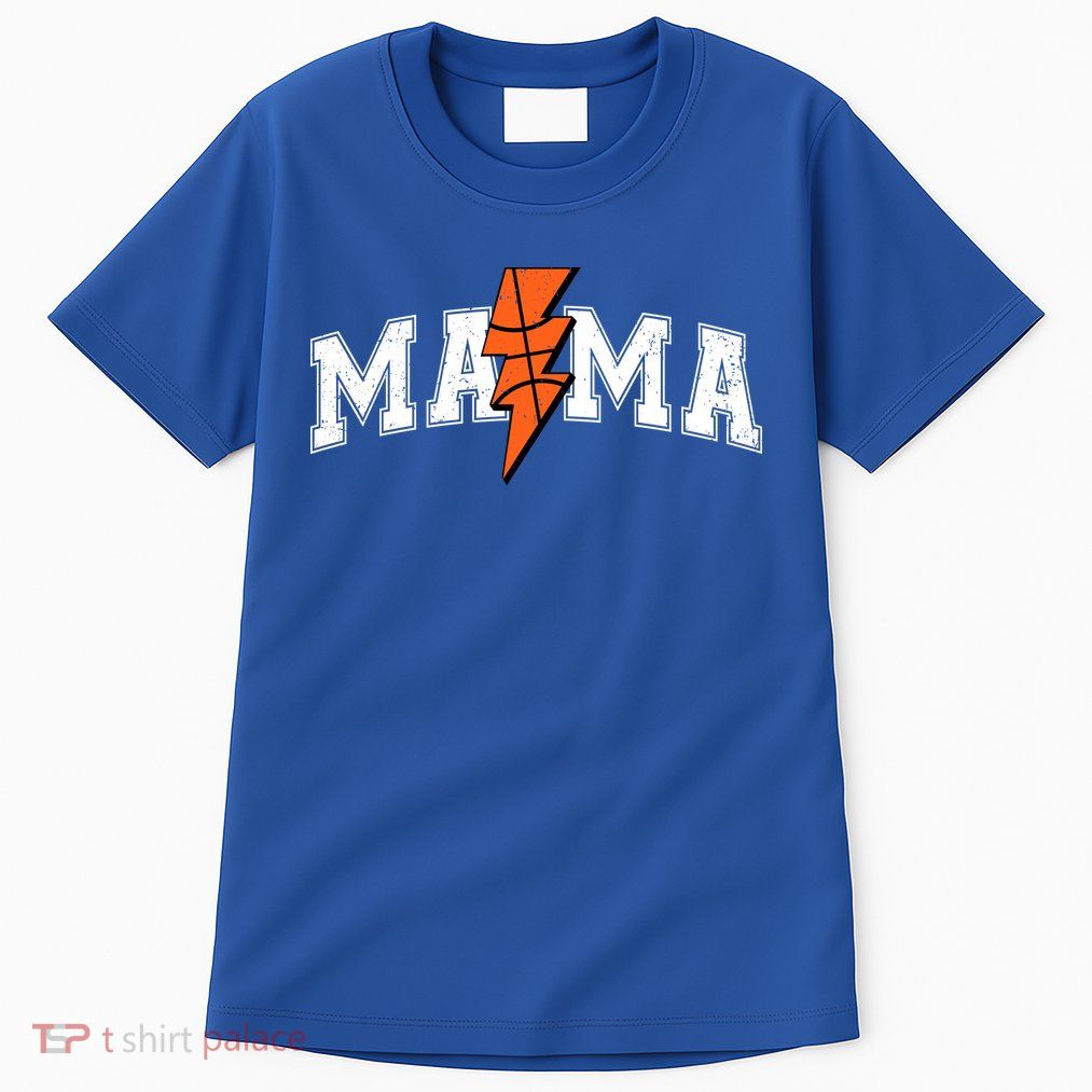 Retro Game Day Basketball Mama Mom Sport Lover Tall T-Shirt