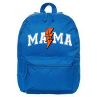 Retro Game Day Basketball Mama Mom Sport Lover 16 in Basic Backpack