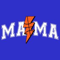 Retro Game Day Basketball Mama Mom Sport Lover 16 in Basic Backpack