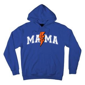 Retro Game Day Basketball Mama Mom Sport Lover Tall Hoodie