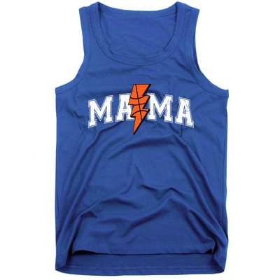 Retro Game Day Basketball Mama Mom Sport Lover Tank Top
